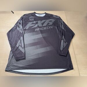 FXR Men's Black Long Sleeve Jersey